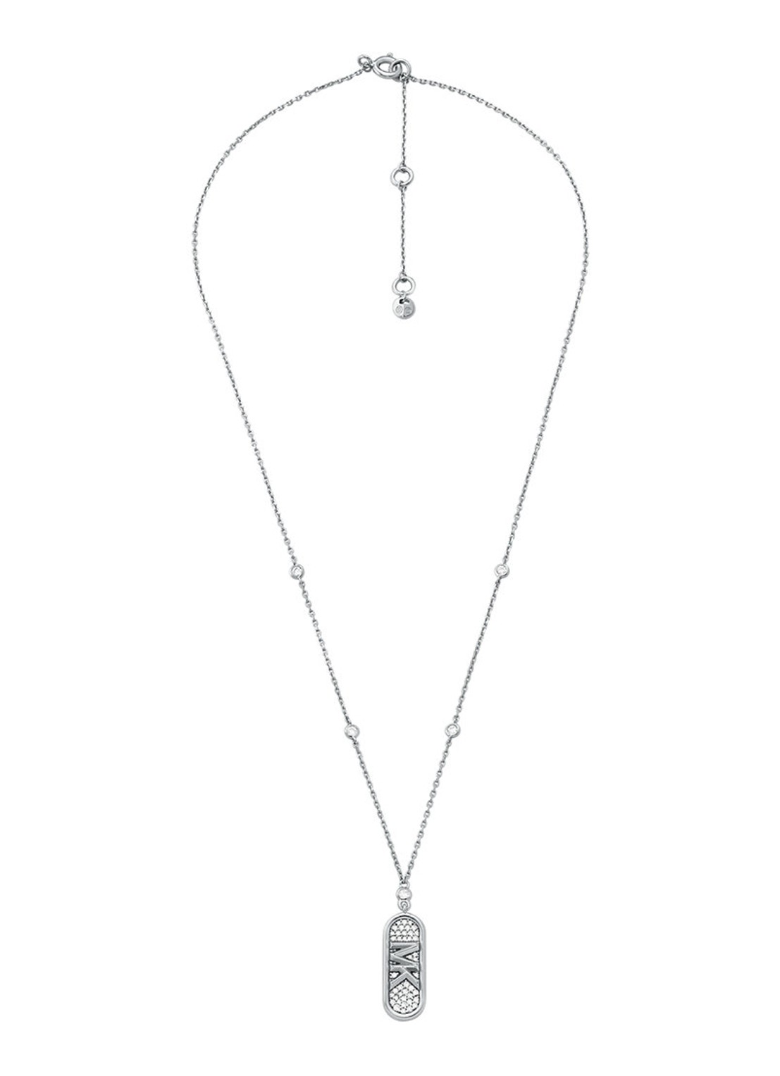 Michael Kors Premium ketting van zilver MKC1729CZ040 - detail 2 zilver