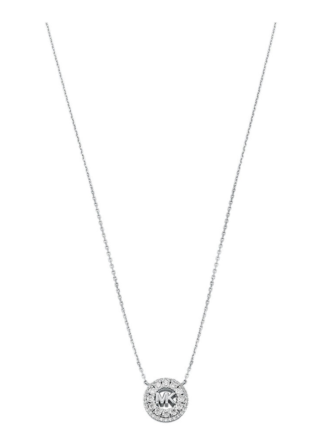 Michael Kors Premium ketting van zilver MKC1826040 - voorkant zilver