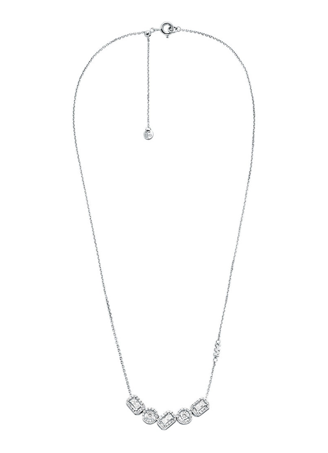 Michael Kors Premium ketting van zilver MKC1840040 - detail 2 zilver