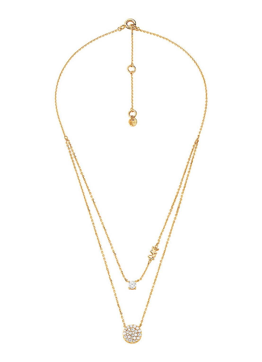 Michael Kors Premium ketting verguld MKC1591AN710 - detail 3 goud