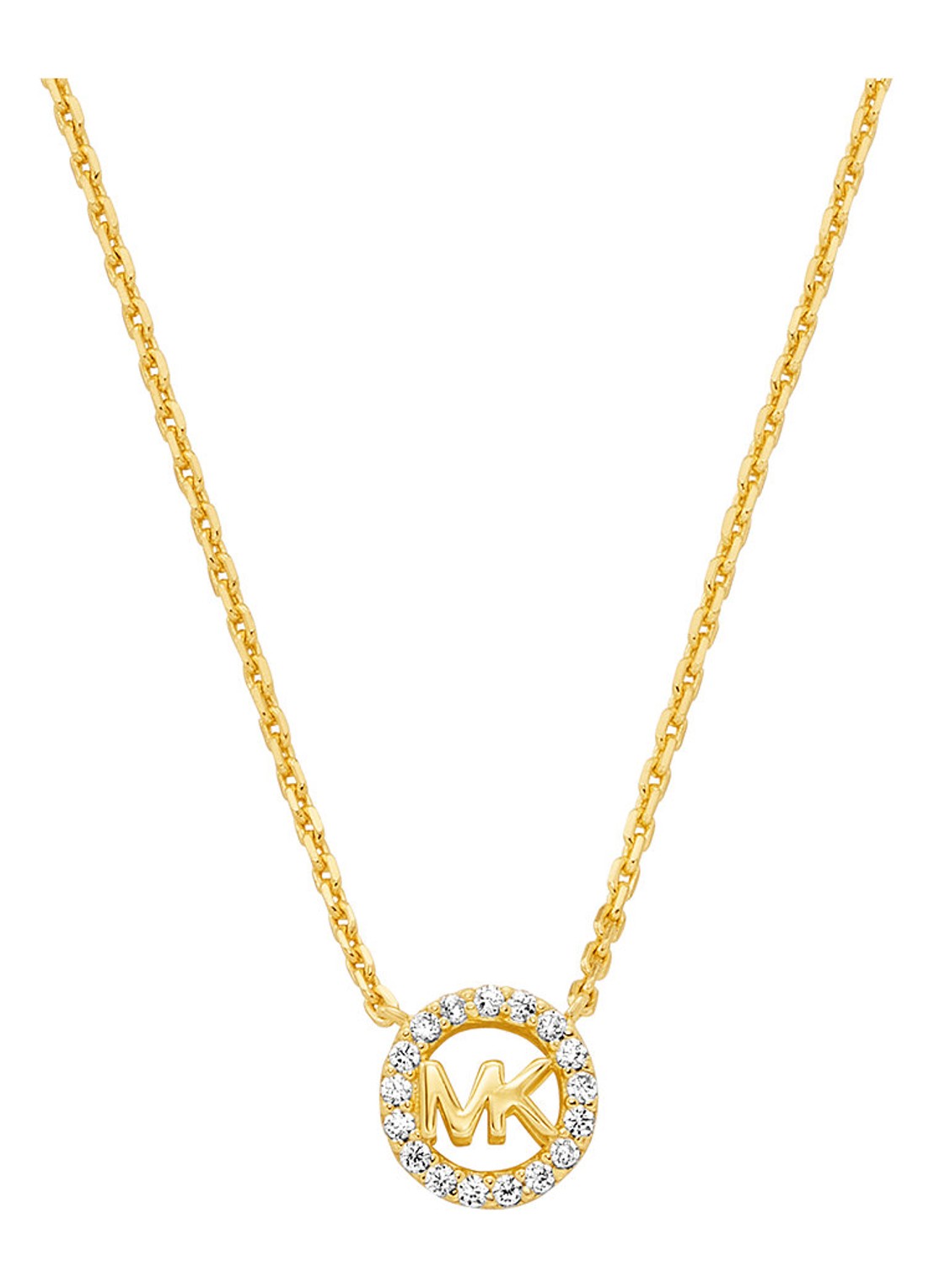Michael Kors Premium ketting verguld MKC1726CZ710 - voorkant goud