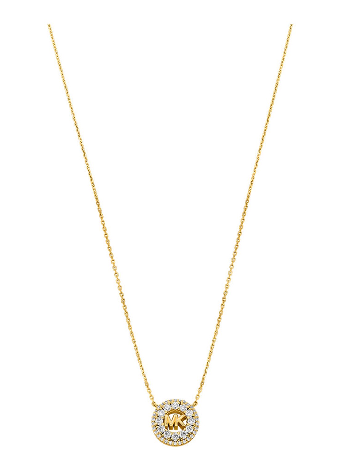 Michael Kors Premium ketting verguld MKC1826710 - voorkant 2 goud