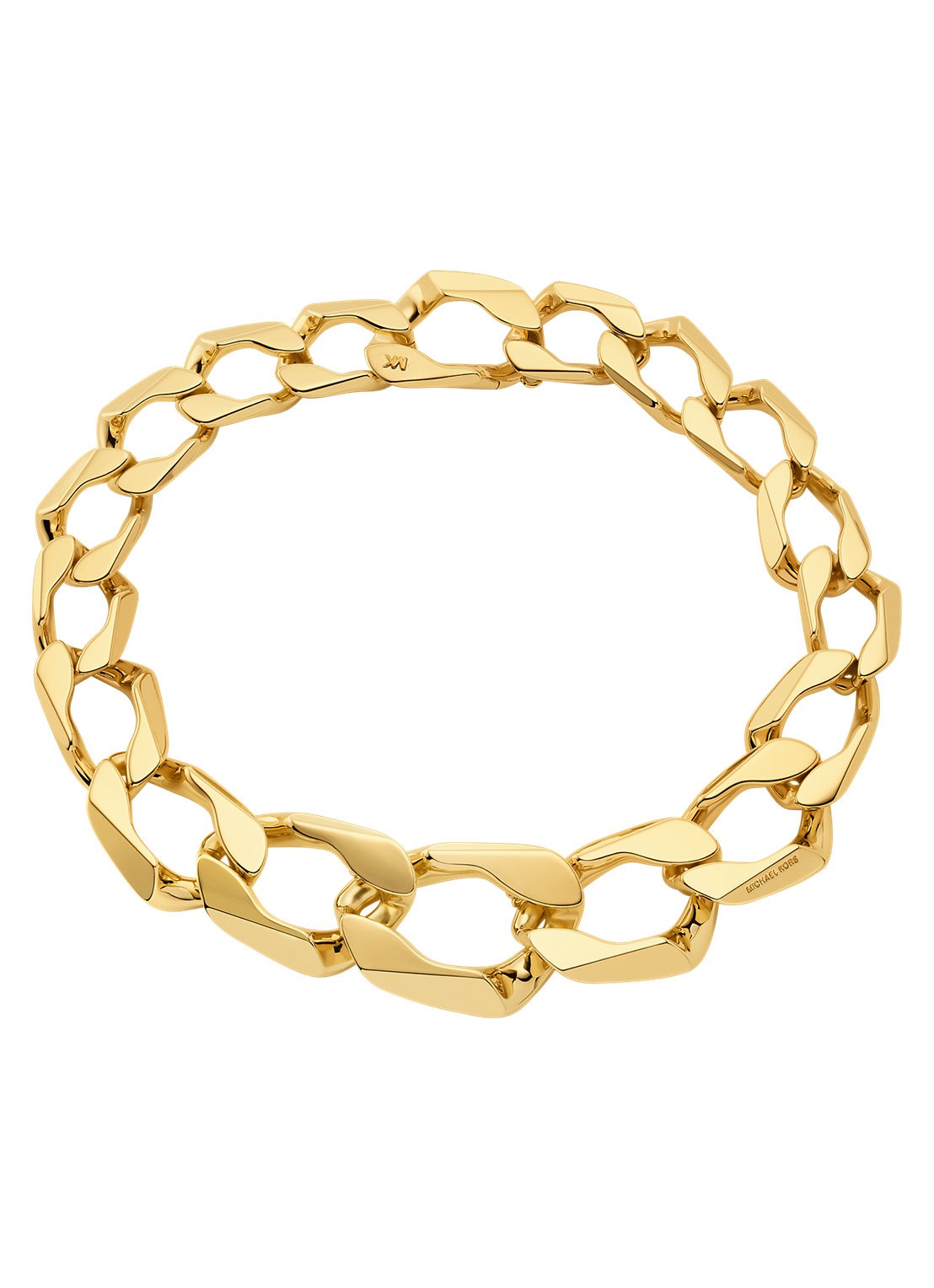 Michael Kors Premium ketting verguld MKJ8456710 - voorkant goud