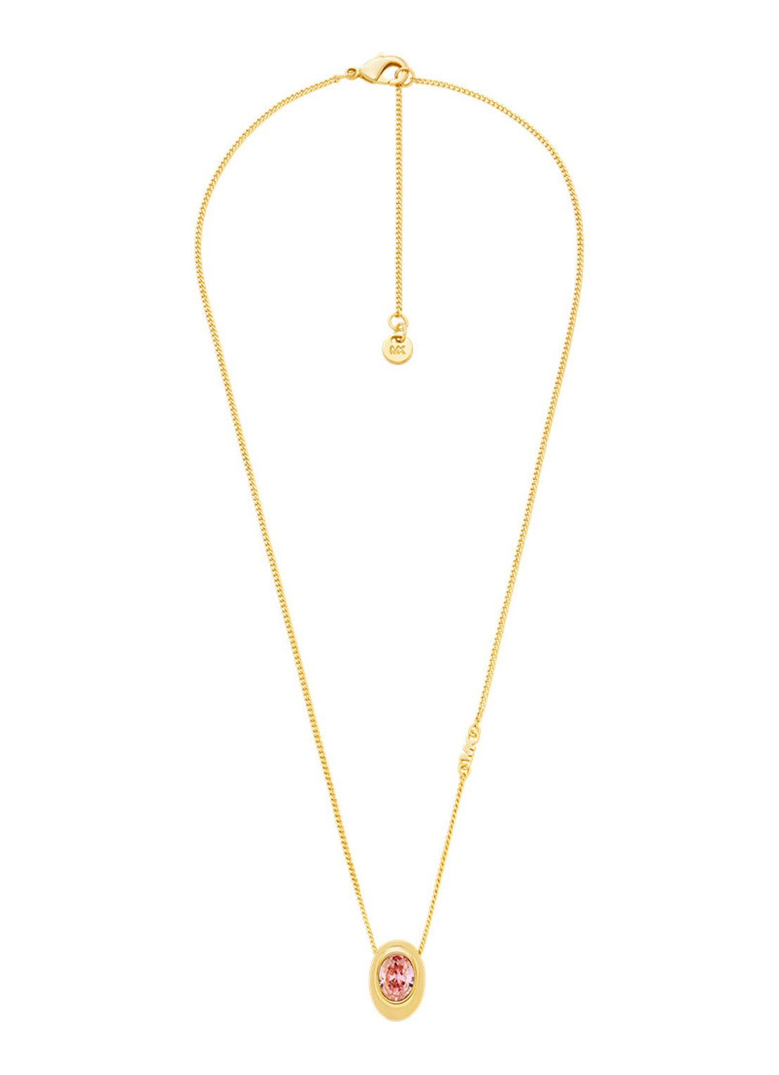 Michael Kors Premium ketting verguld MKJ8627710 - detail goud
