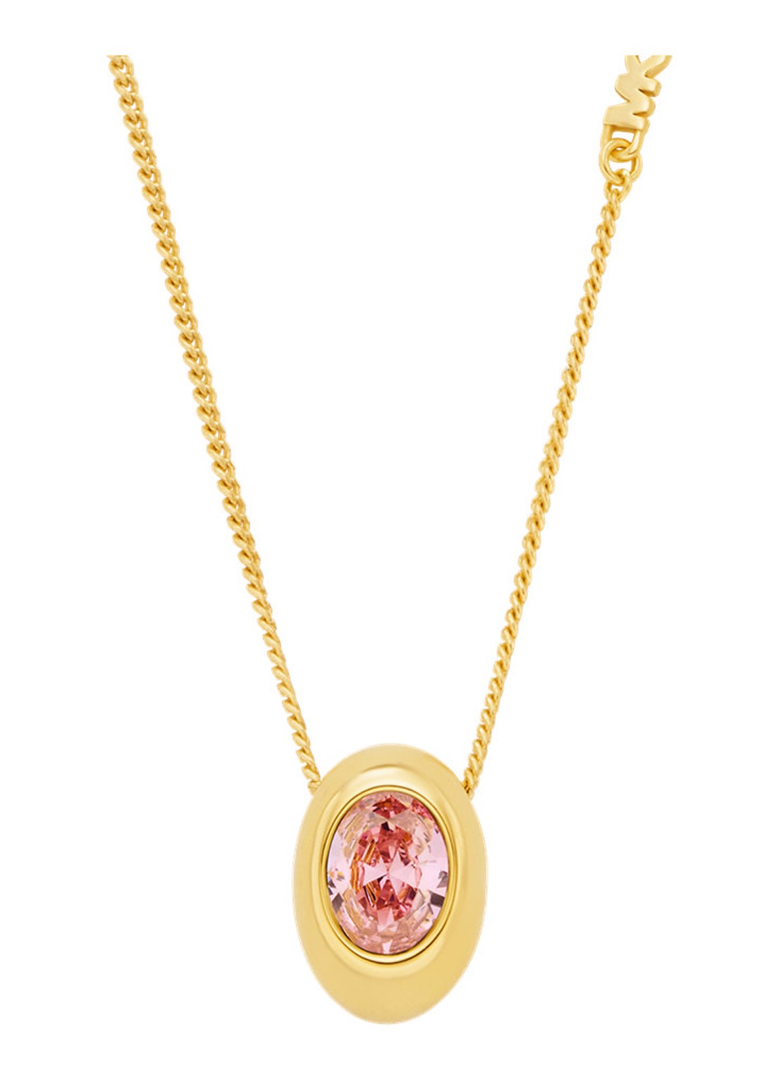 Michael Kors Premium ketting verguld MKJ8627710 - voorkant 3 goud