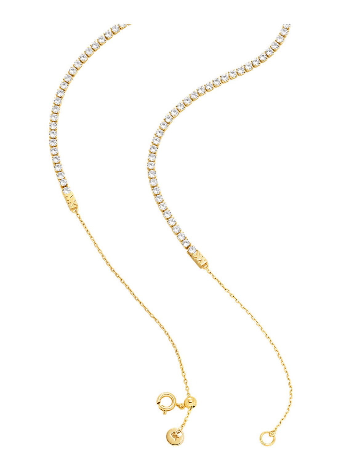 Michael Kors Premium ketting verguld MKJ8649710 - detail 3 goud