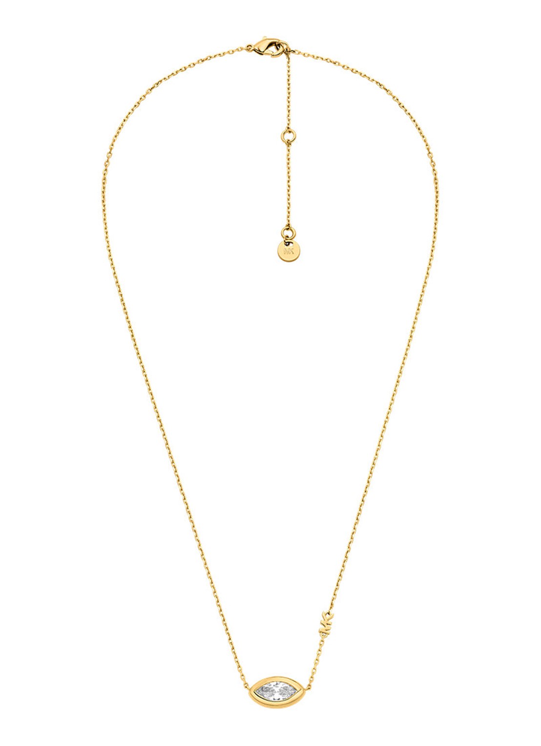 Michael Kors Premium ketting verguld MKJ8676710 - detail 2 goud