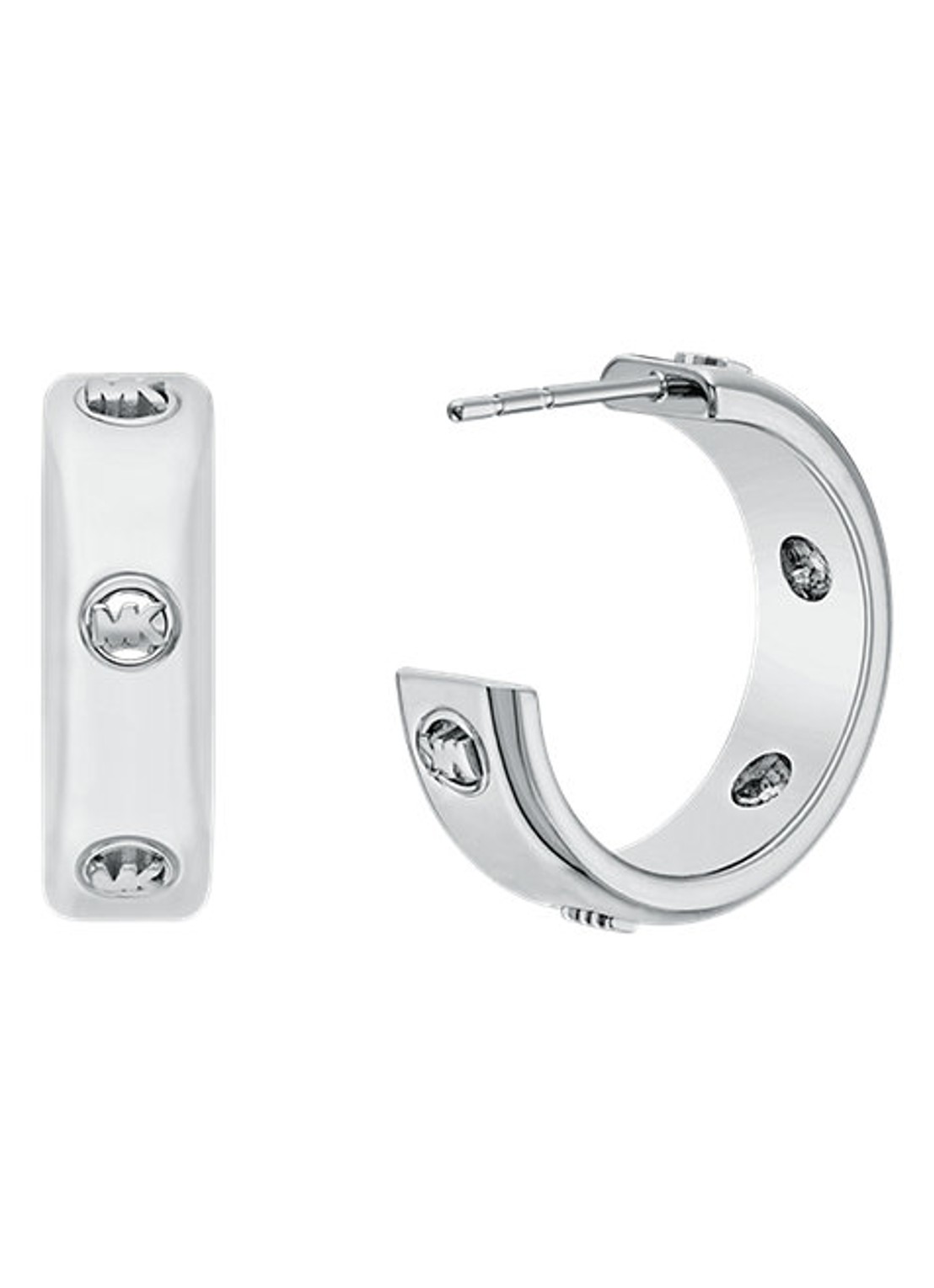 Michael Kors Premium oorringen MKJ8617040 - detail 2 zilver