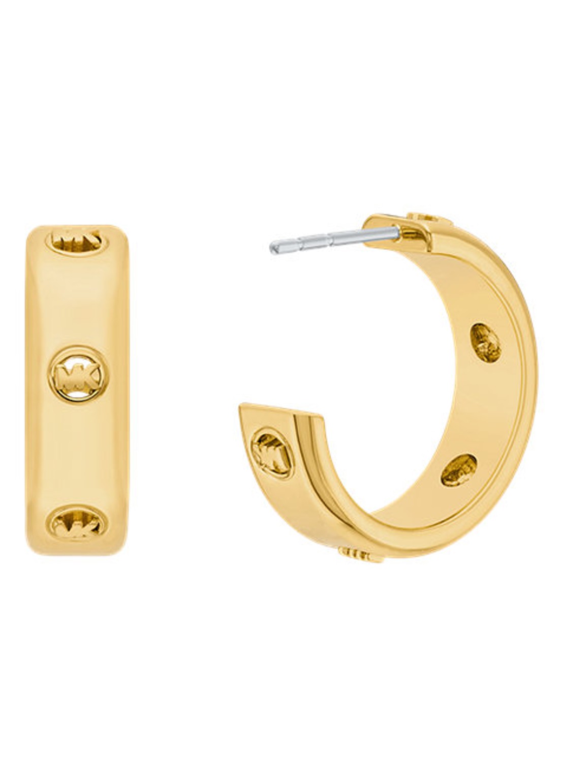 Michael Kors Premium oorringen MKJ8617710 - detail goud