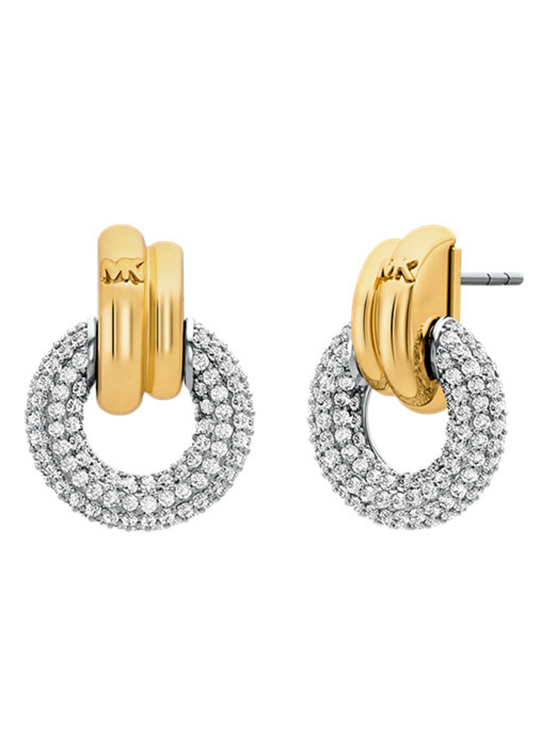 Michael Kors Premium oorstekers MKJ8533931 - voorkant zilver