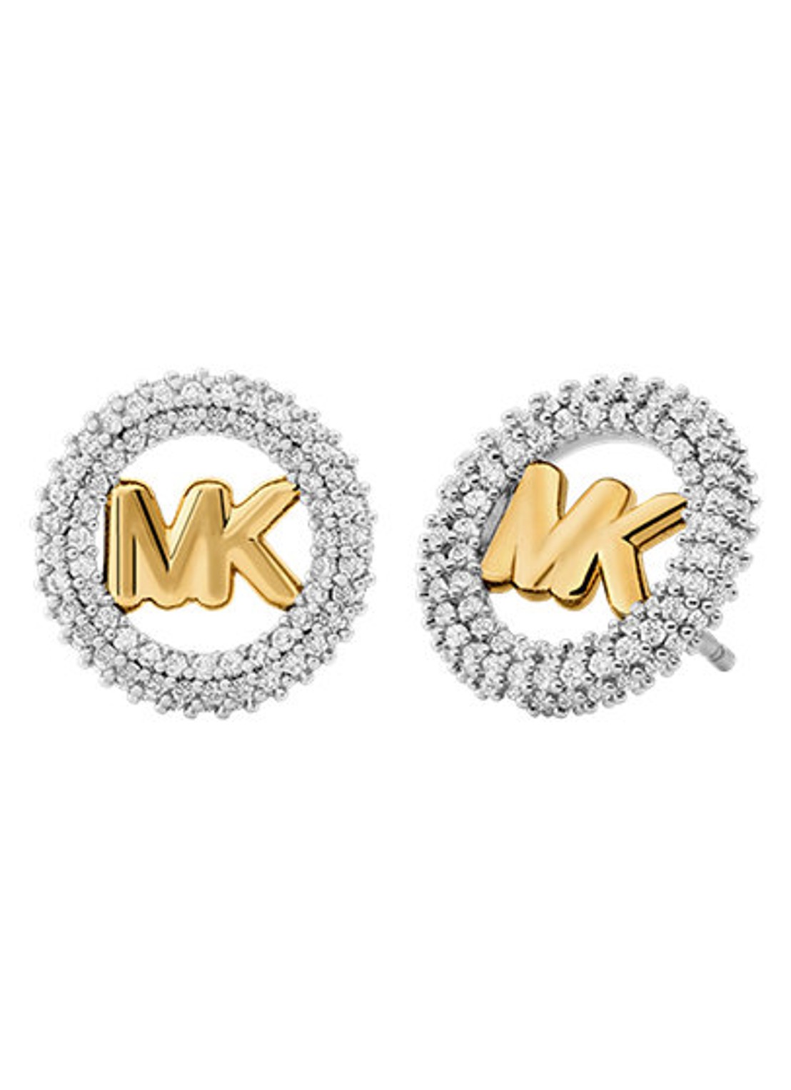 Michael Kors Premium oorstekers verguld  MKJ8560931 - voorkant 2 goud