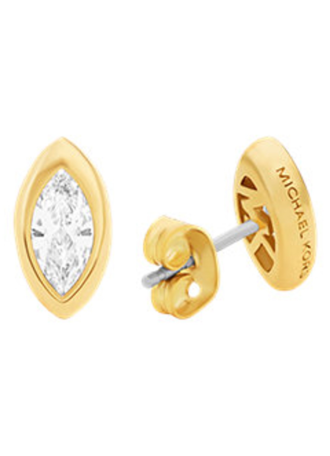 Michael Kors Premium oorstekers verguld MKJ8677710 - detail 2 zilver