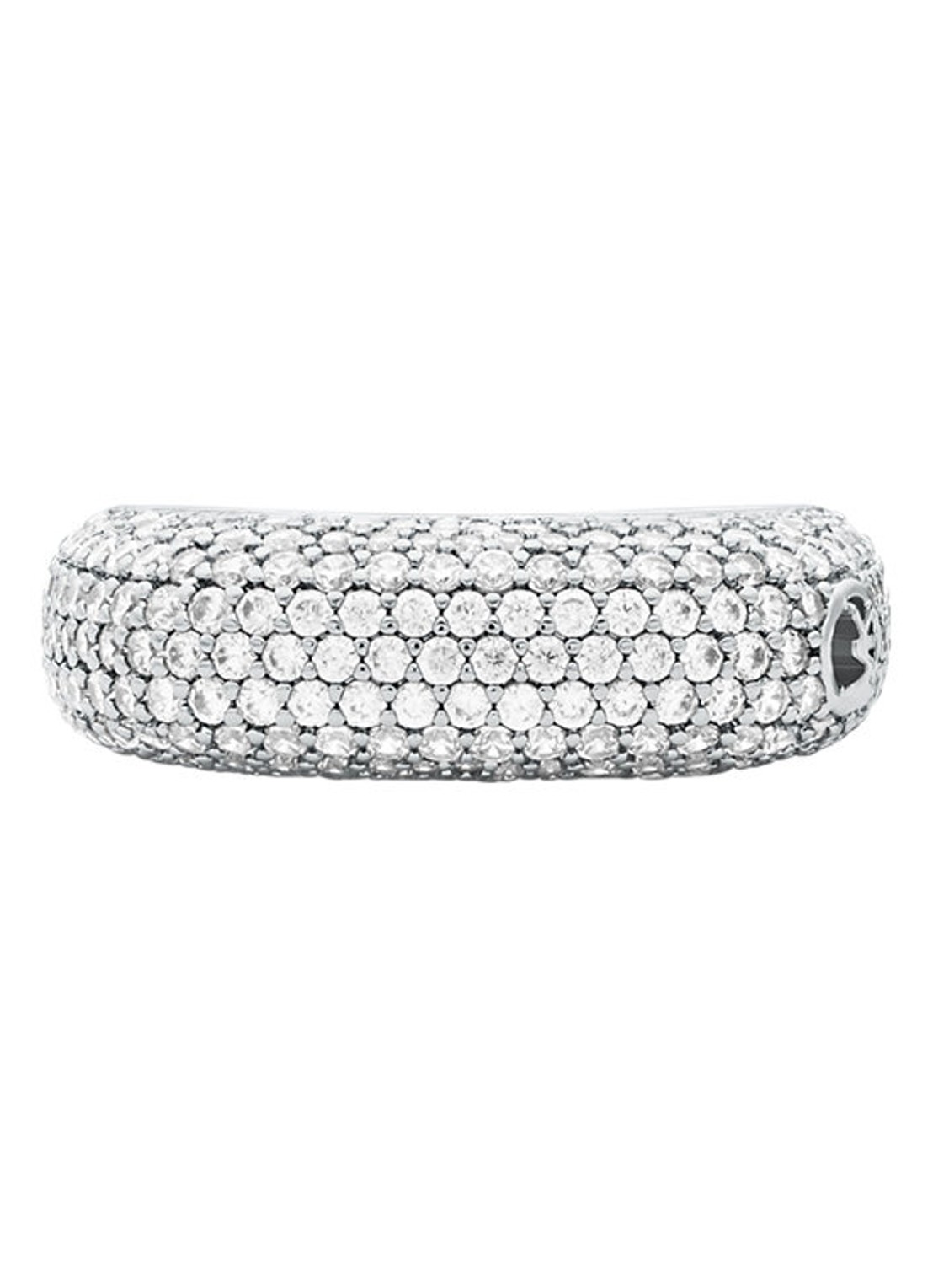 Michael Kors Premium ring MKJ8602040 - voorkant zilver