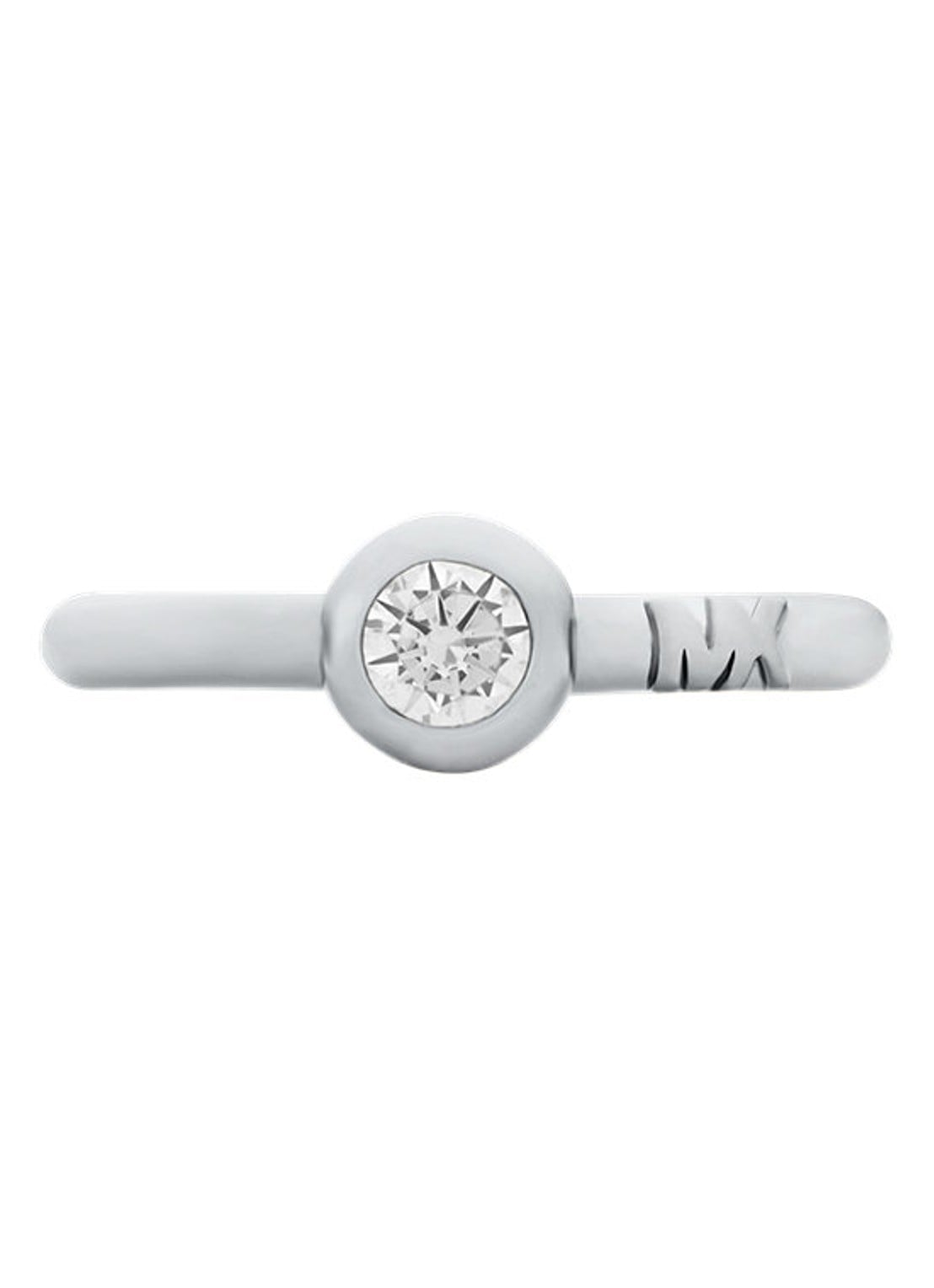 Michael Kors Premium ring MKJ8662040 - voorkant 3 zilver
