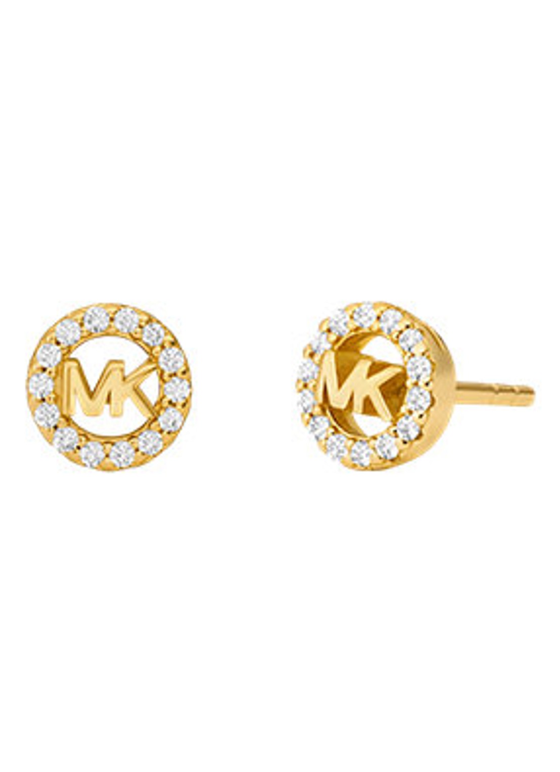 Michael Kors Premium set van ketting en oorknopjes MKC1837SET - detail 2 goud