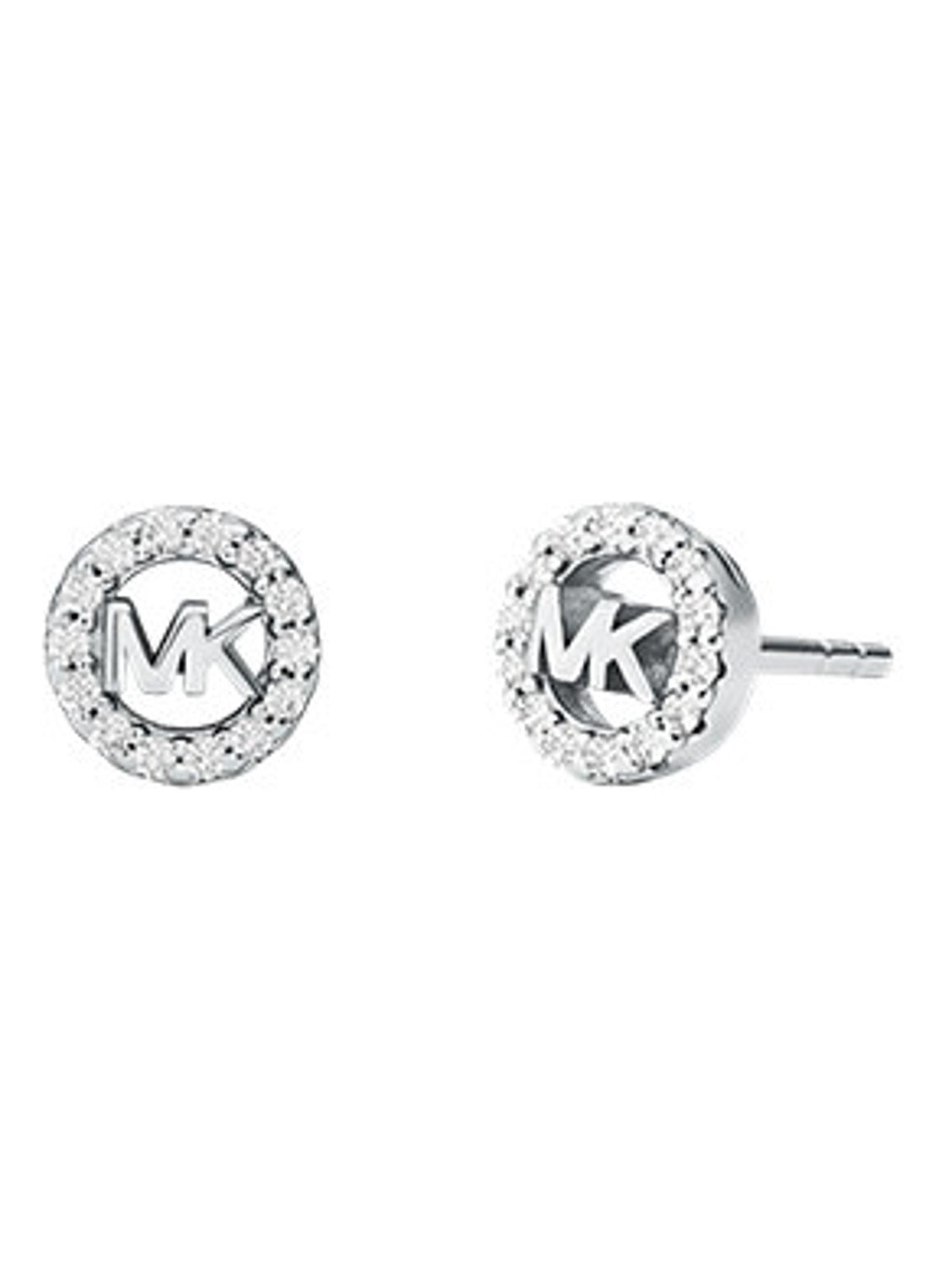 Michael Kors Premium set van ketting en oorknopjes MKC1839SET - detail 3 zilver