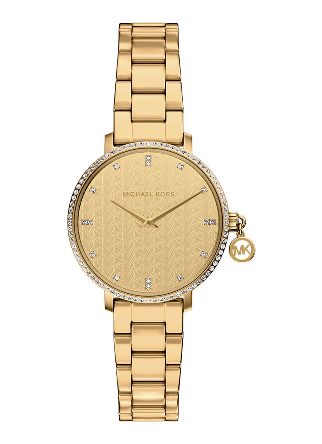 Michael Kors Pyper horloge MK7572 - voorkant goud