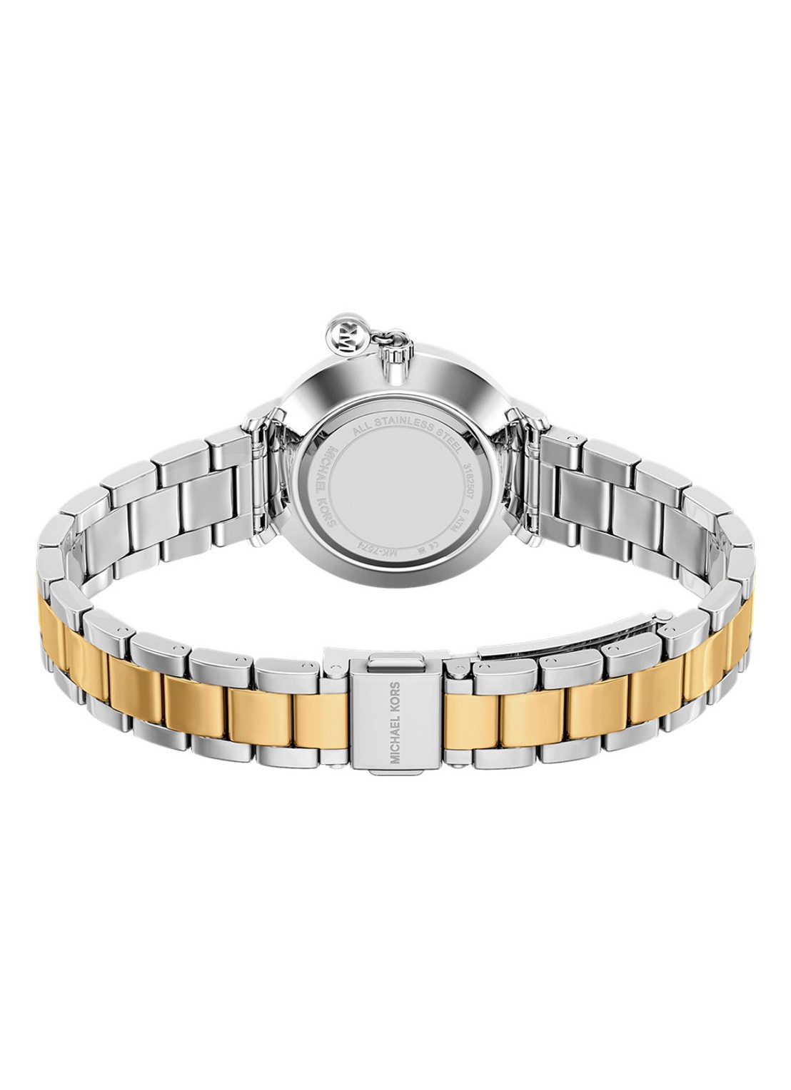 Michael Kors Pyper horloge MK7574 - detail 5 zilver