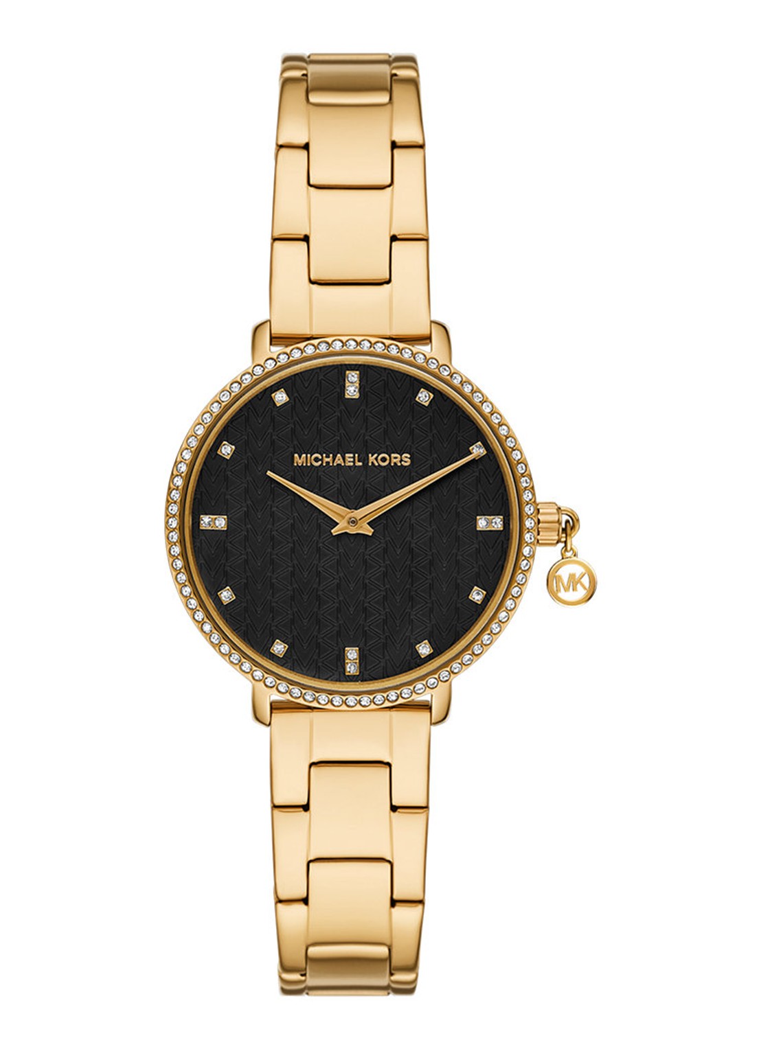 Michael Kors Pyper horloge MK7616 - voorkant 5 goud