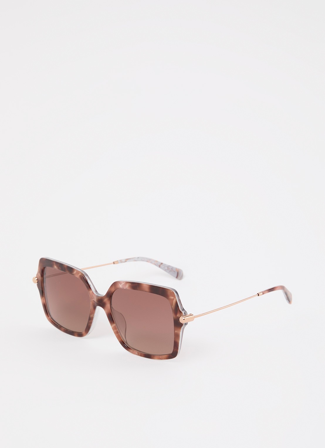 Michael Kors Quogue zonnebril MK2247U - voorkant oudroze