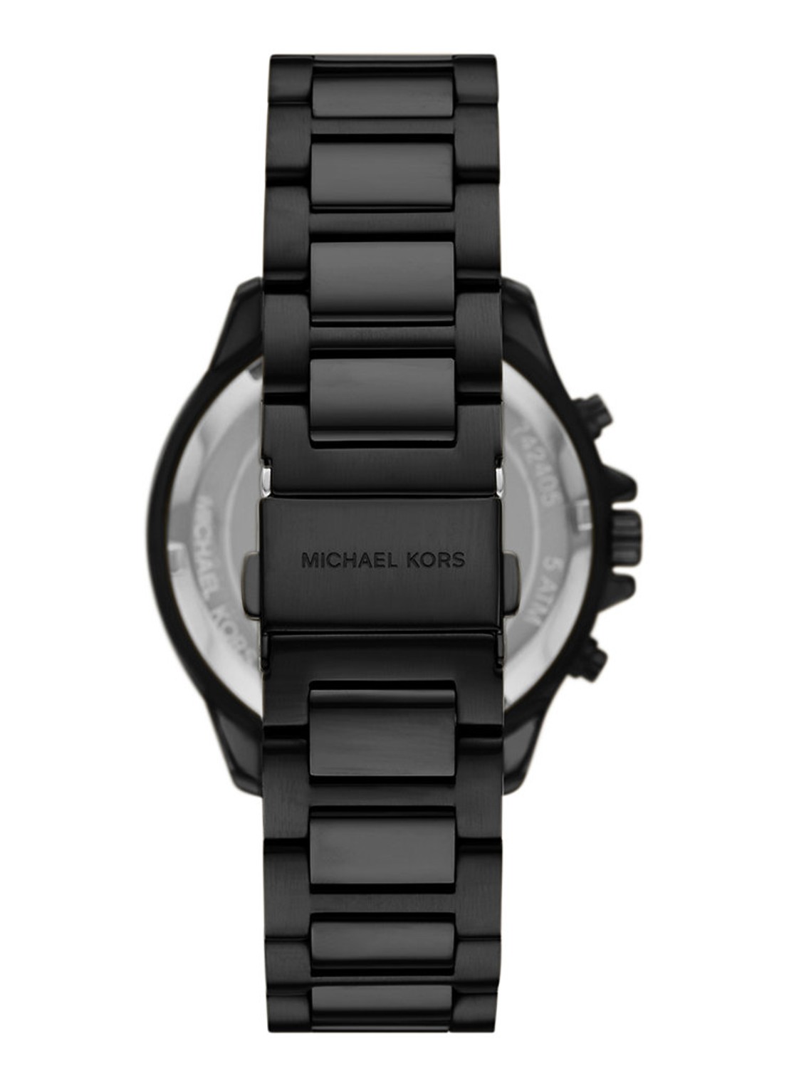 Michael Kors Sage horloge MK9193 - detail zwart