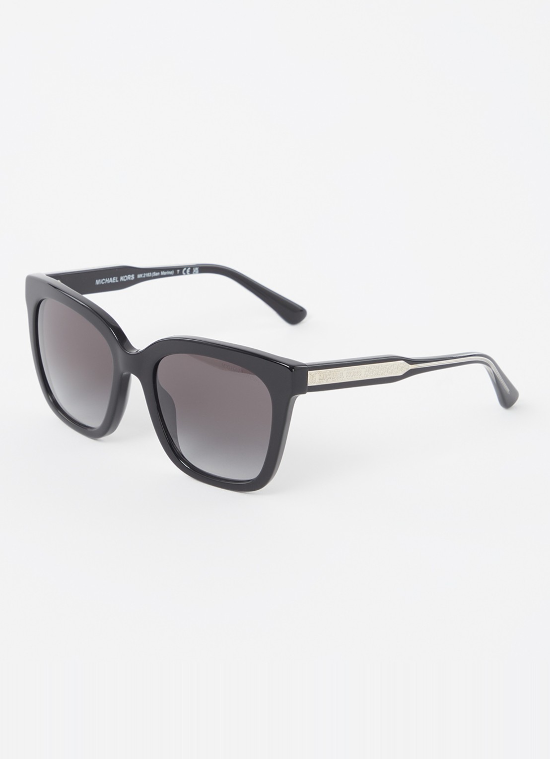 Michael Kors San Marino zonnebril MK2163 - voorkant zwart