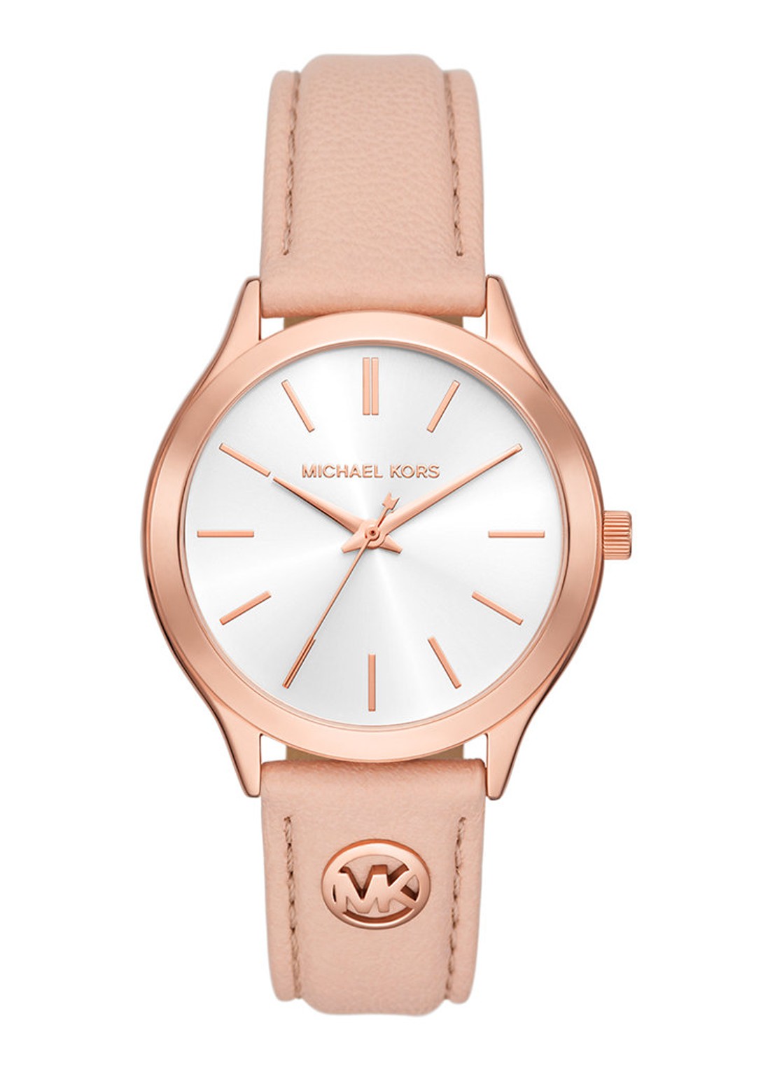 Michael Kors Slim Runway horloge MK7545 - voorkant 4 roségoud