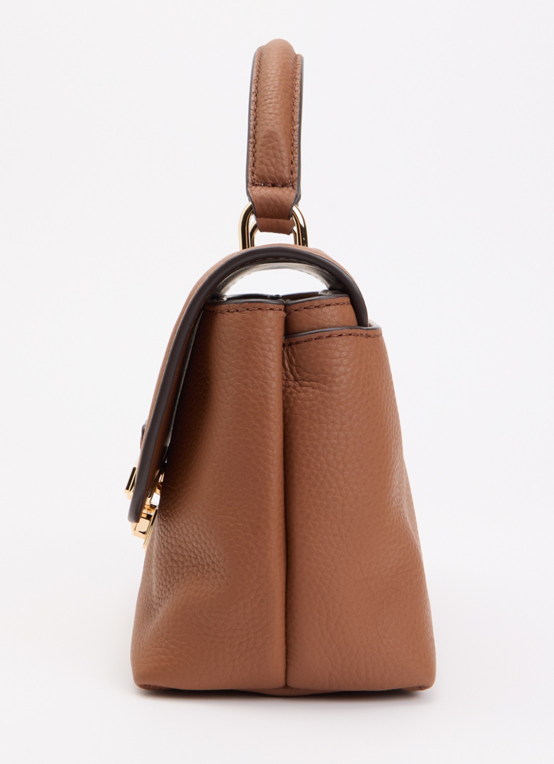Michael Kors Tribeca handtas van leer met afneembare schouderriem - detail 2 camel