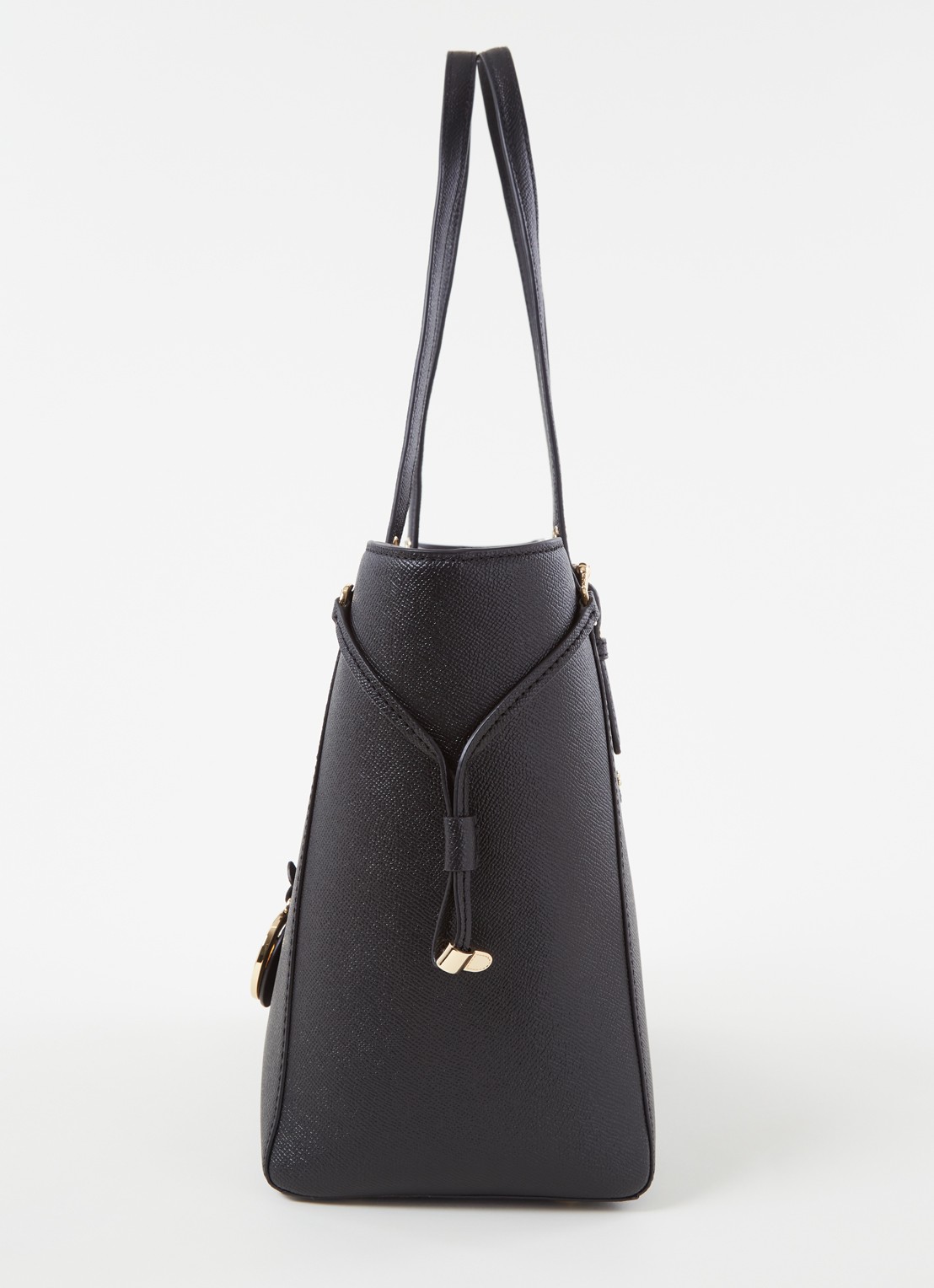 Michael Kors Voyager Medium schoudertas met logo - detail 3 diepzwart