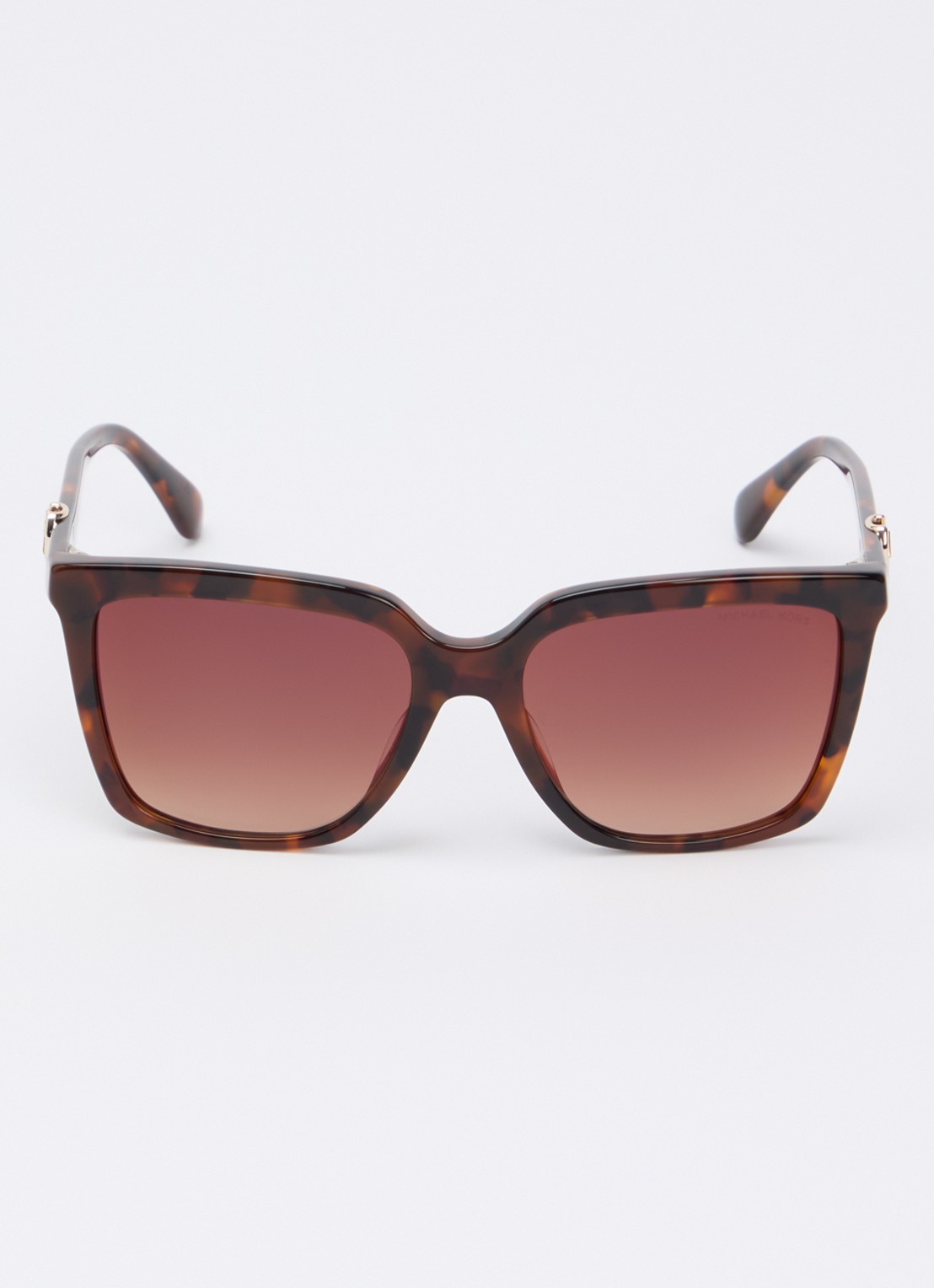 Michael Kors Wayfarer zonnebril MK2256U - detail 2 donkerbruin