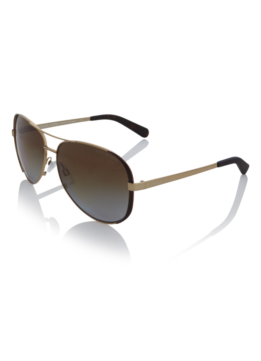 Michael Kors Zonnebril Chelsea MK5004 - voorkant bruin
