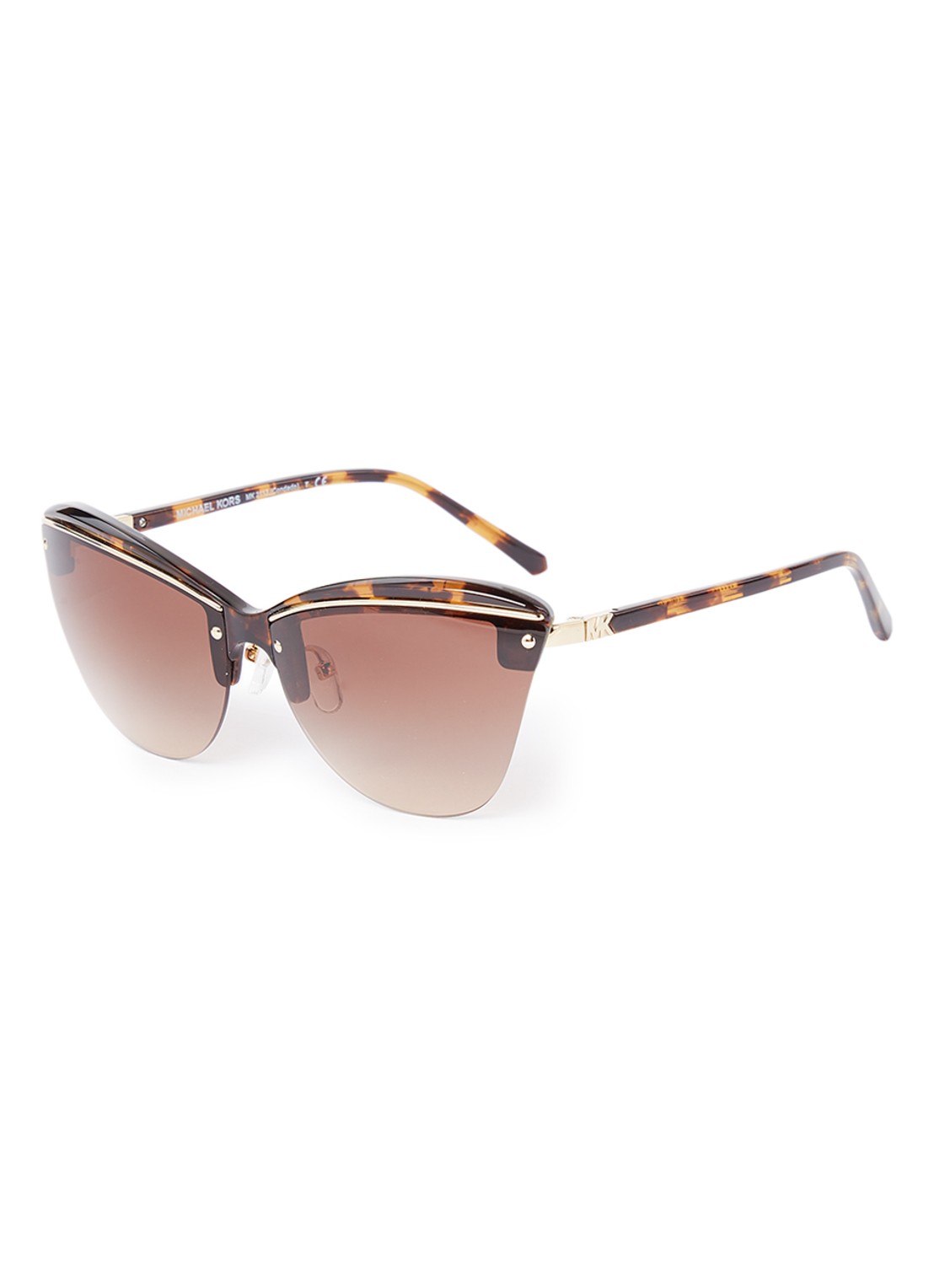 Michael Kors Zonnebril MK2113 - voorkant 3 bruin