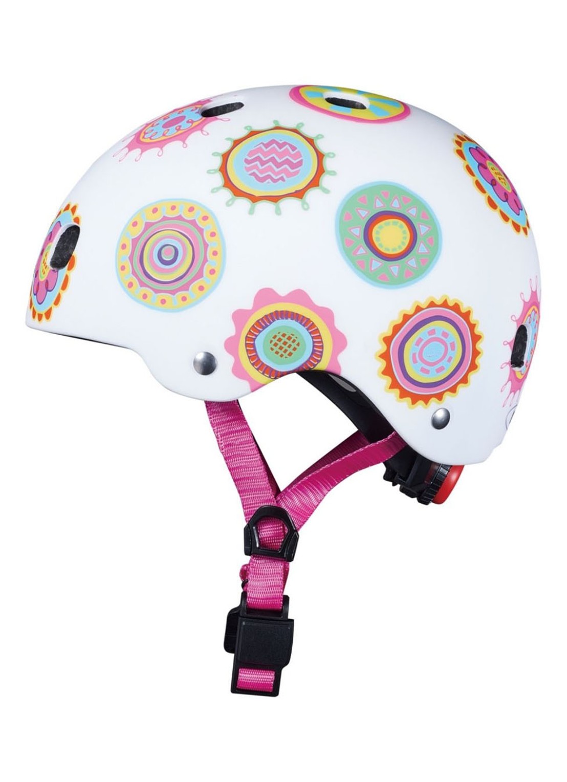 Micro Step Doodle Dots kinderhelm S - achterkant 3 undefined