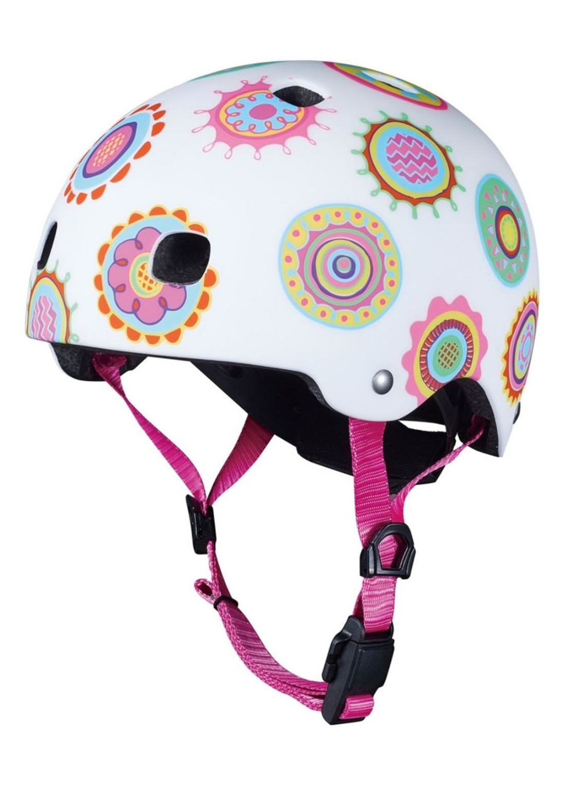 Micro Step Doodle Dots kinderhelm S - voorkant undefined
