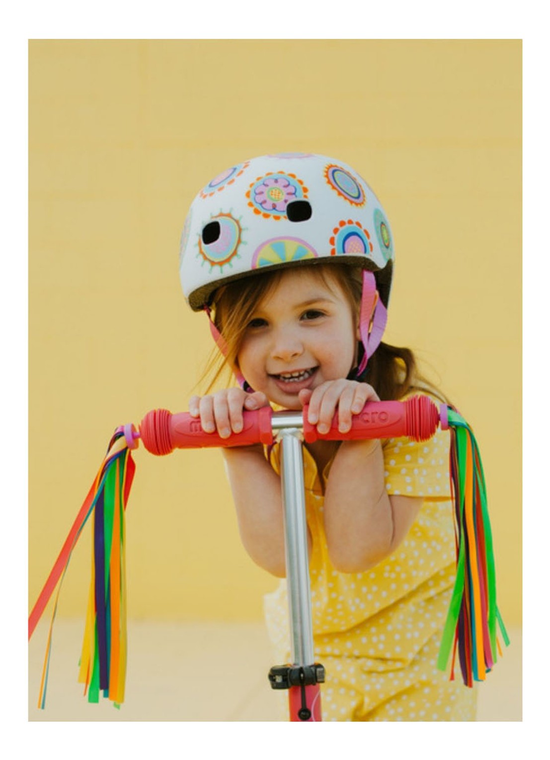 Micro Step Doodle Dots kinderhelm S - voorkant 2 undefined