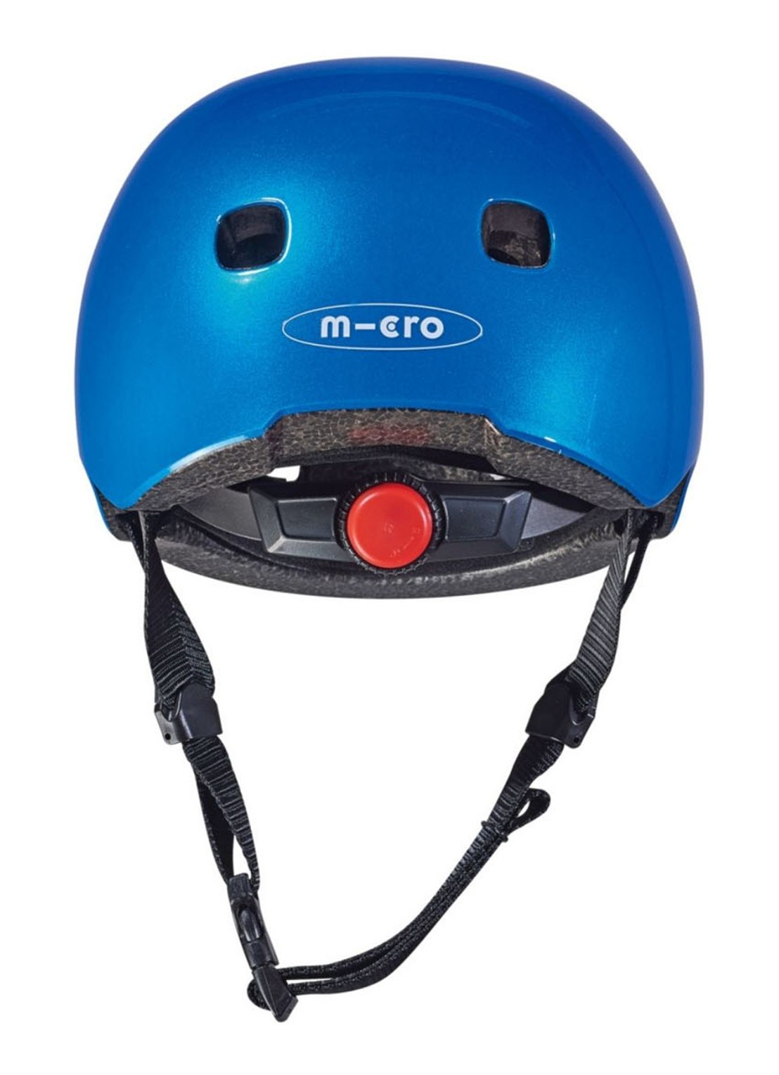 Micro Step Kinderhelm M - detail 2 blauw