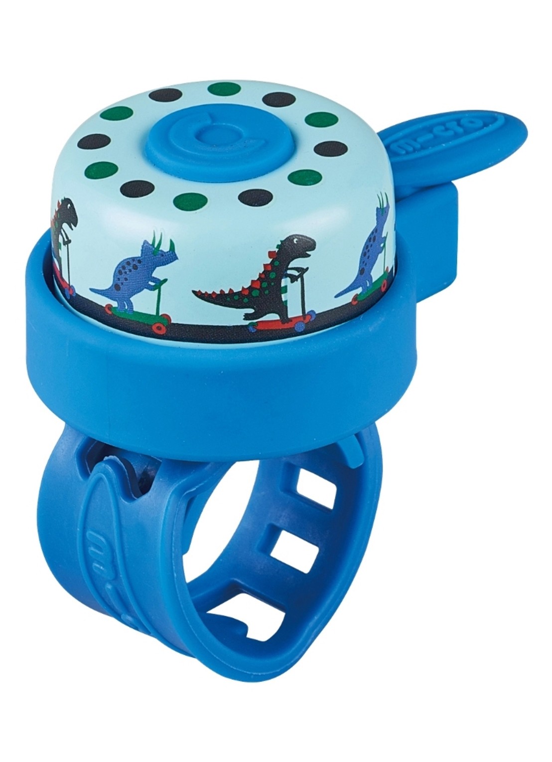 Micro Step Micro Dino bel - voorkant blauw