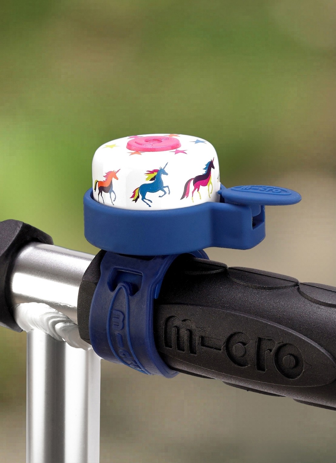 Micro Step Micro Eenhoorn bel - voorkant 3 blauw