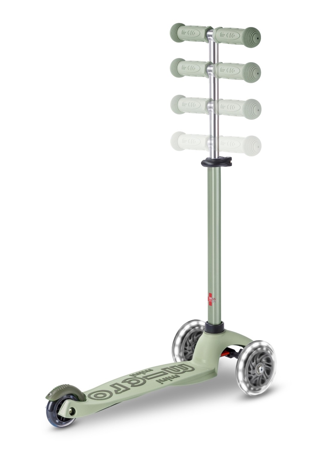 Micro Step Micro Mini2grow Deluxe 2.0 met duwstang - detail 5 beige