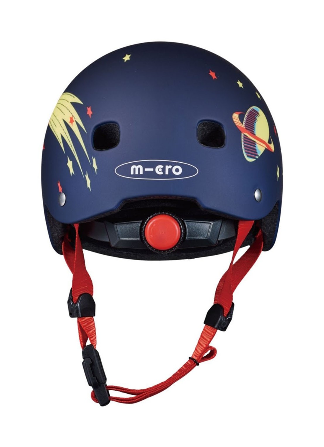 Micro Step Micro Raket kinderhelm - detail donkerblauw