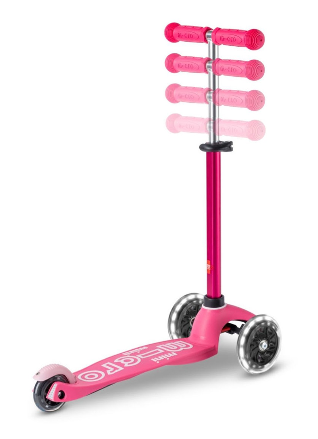 Micro Step Mini Deluxe step - detail roze
