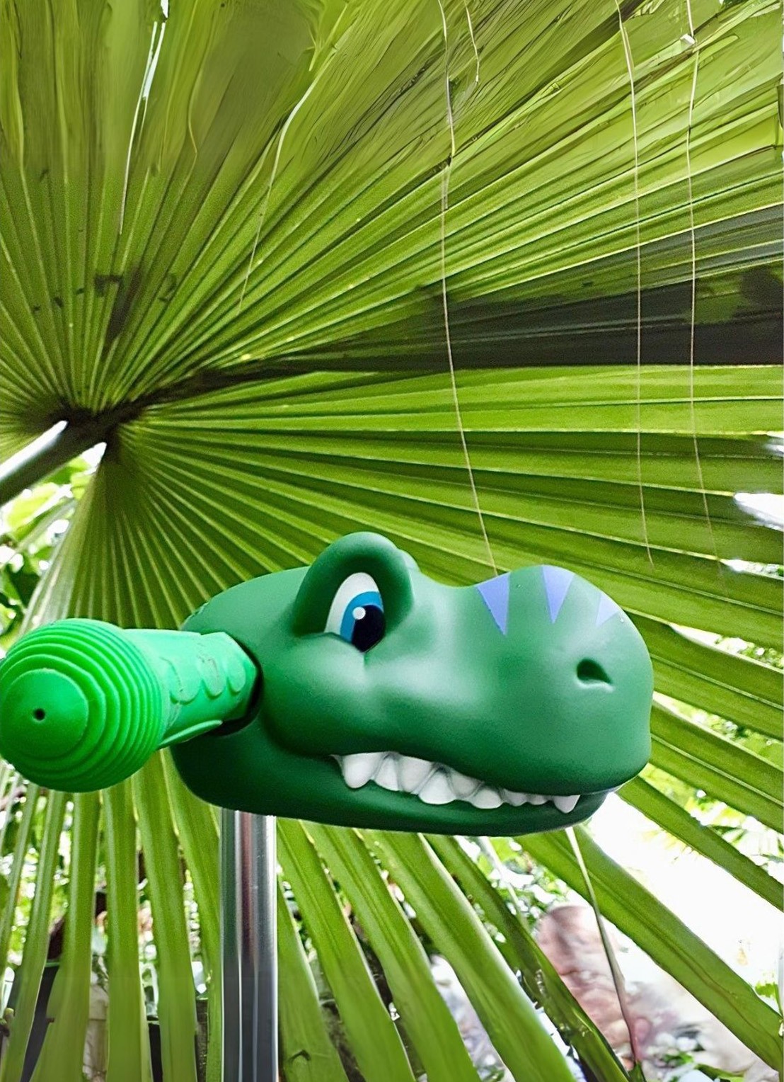 Micro Step Scootaheadz Dino step accessoire - detail 2 groen