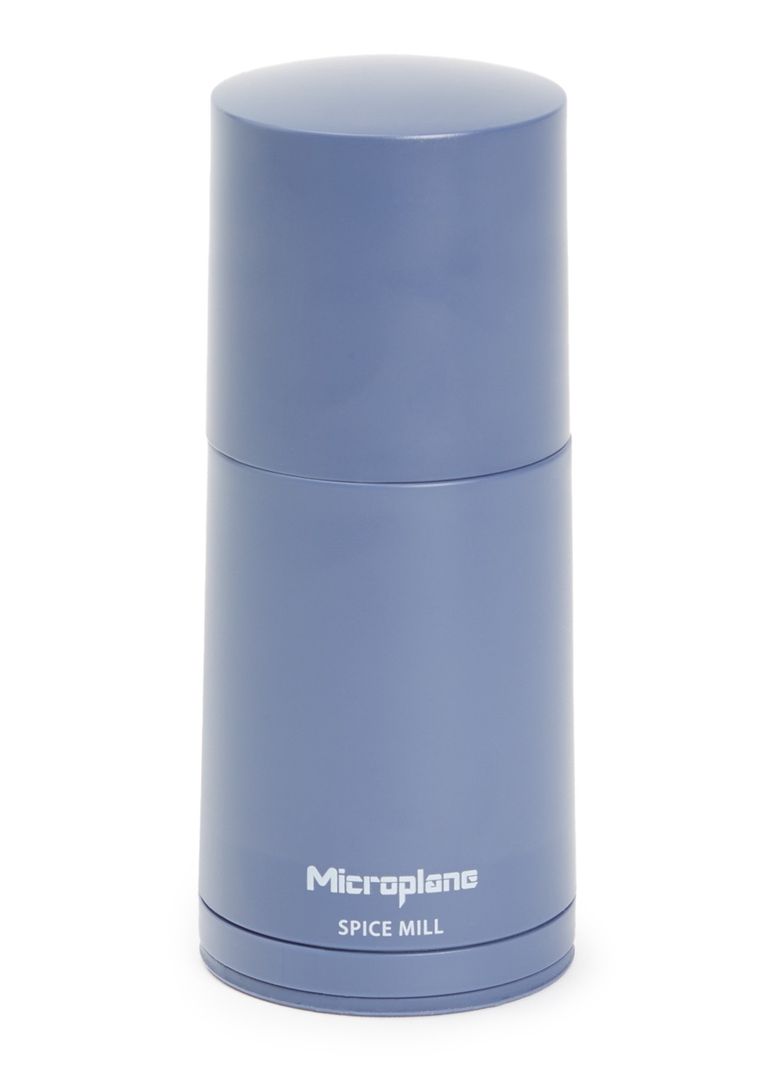Microplane Spice Mill kruidenmolen 11,5 cm - voorkant donkerblauw
