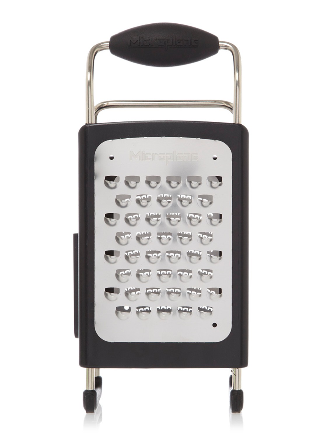 Microplane Torenrasp met 4 zijdes 28 cm - voorkant zwart
