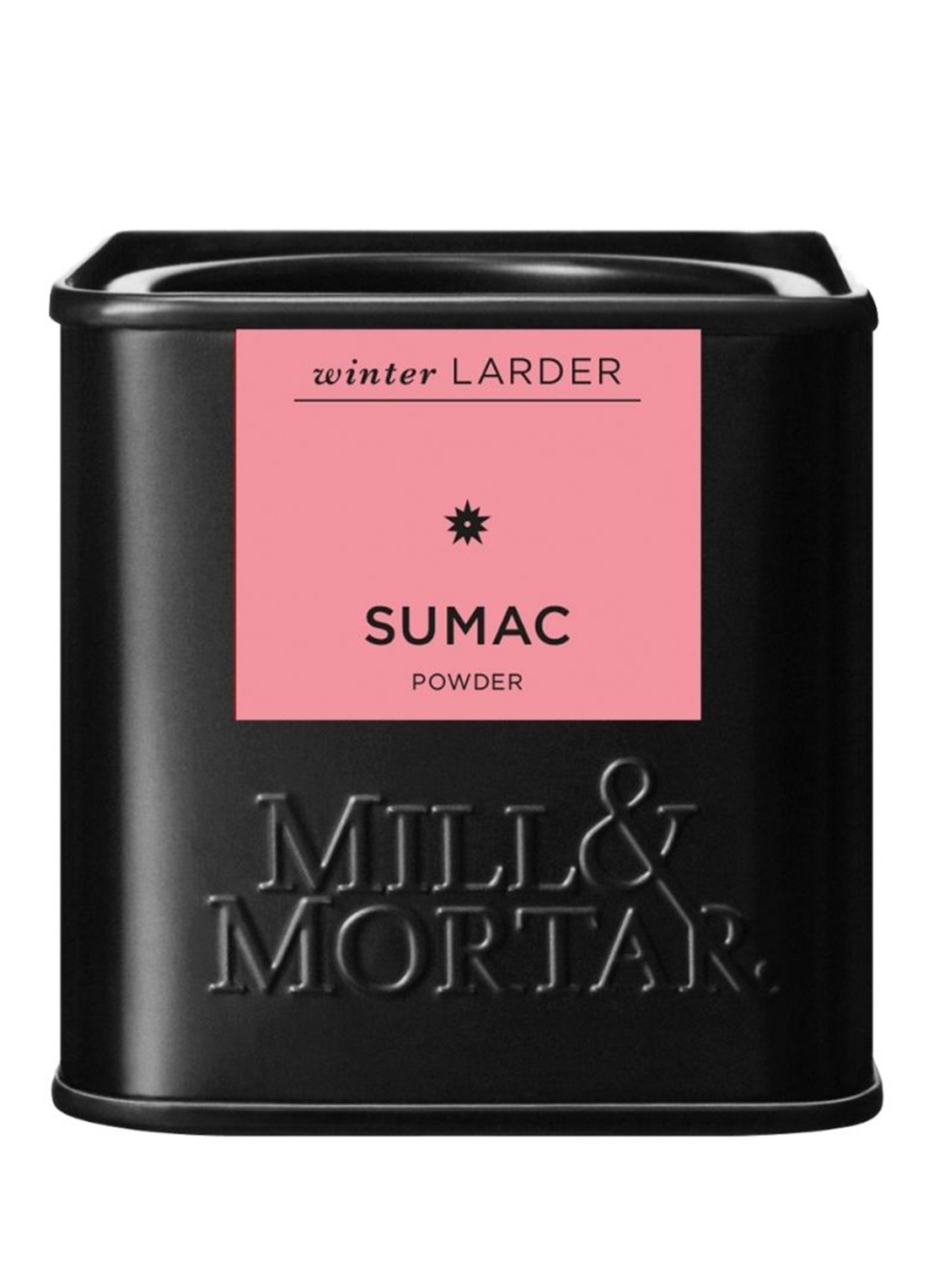 Mill & Mortar Sumak 50 gram - voorkant 2 zwart