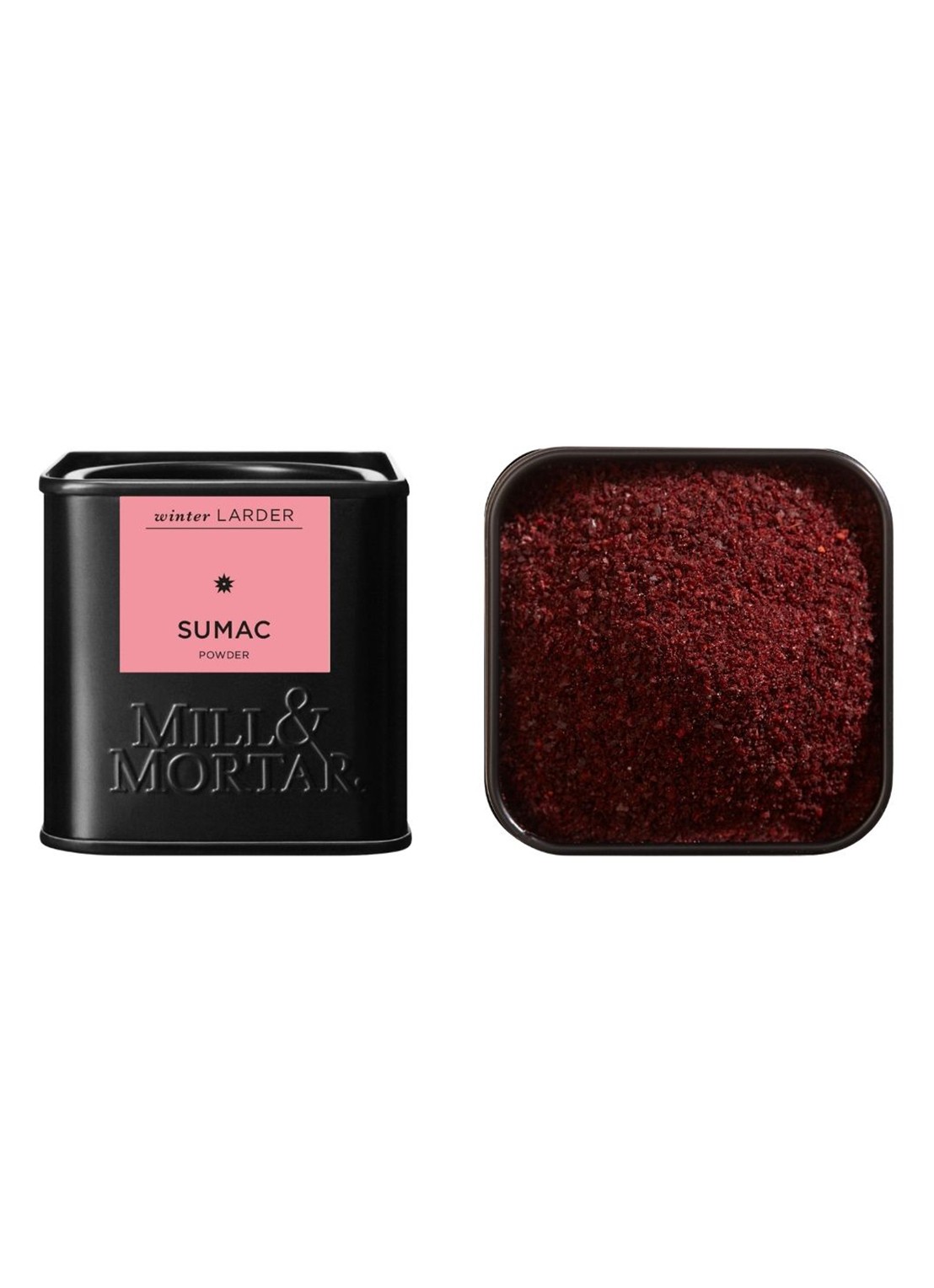 Mill & Mortar Sumak 50 gram - voorkant 3 zwart