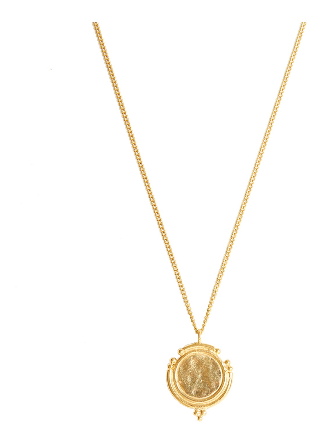 MIMI ET TOI Aurelie ketting verguld - voorkant geelgoud