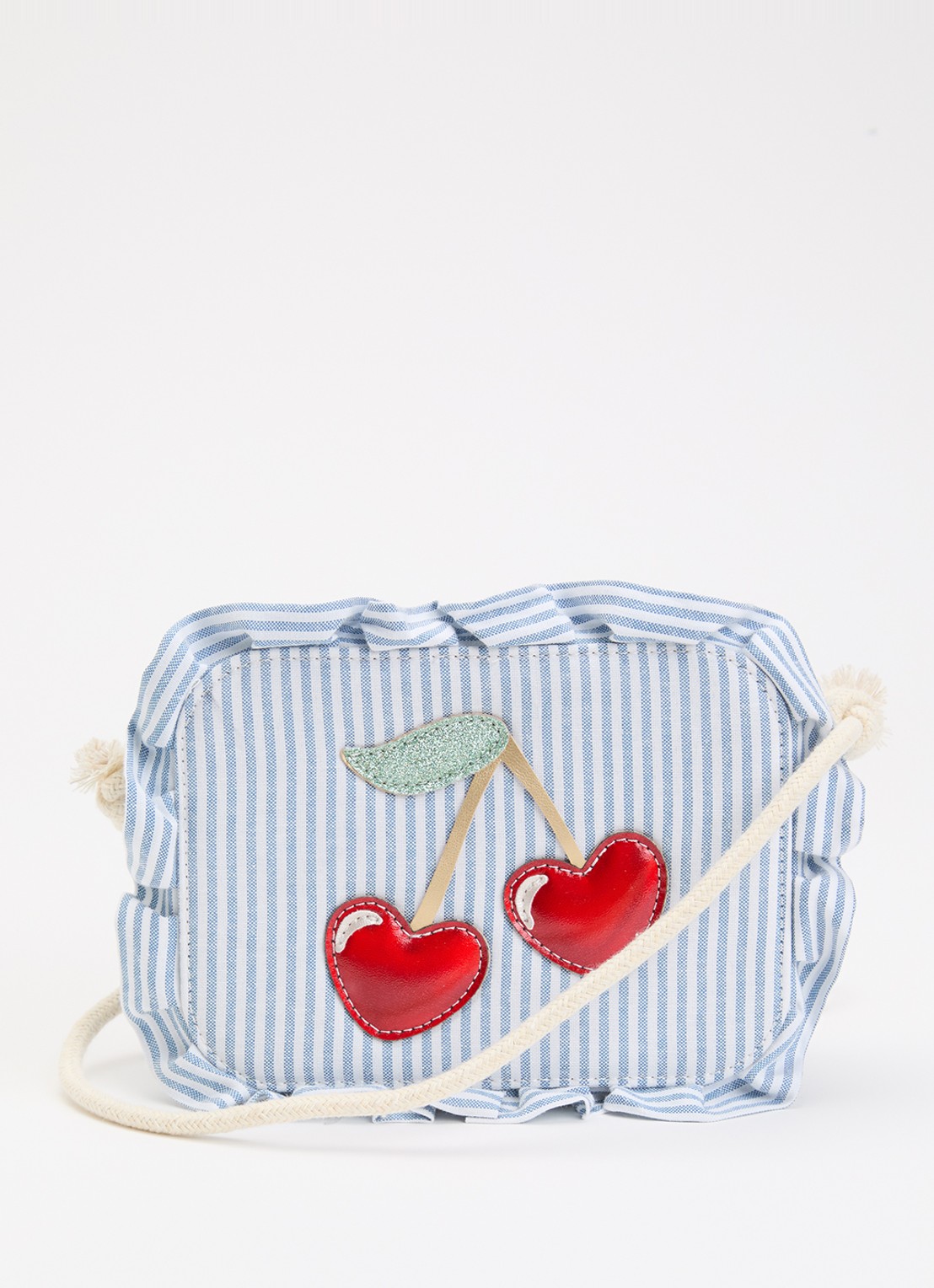 Mimi & Lula Cherry crossbodybag - voorkant 2 blauw