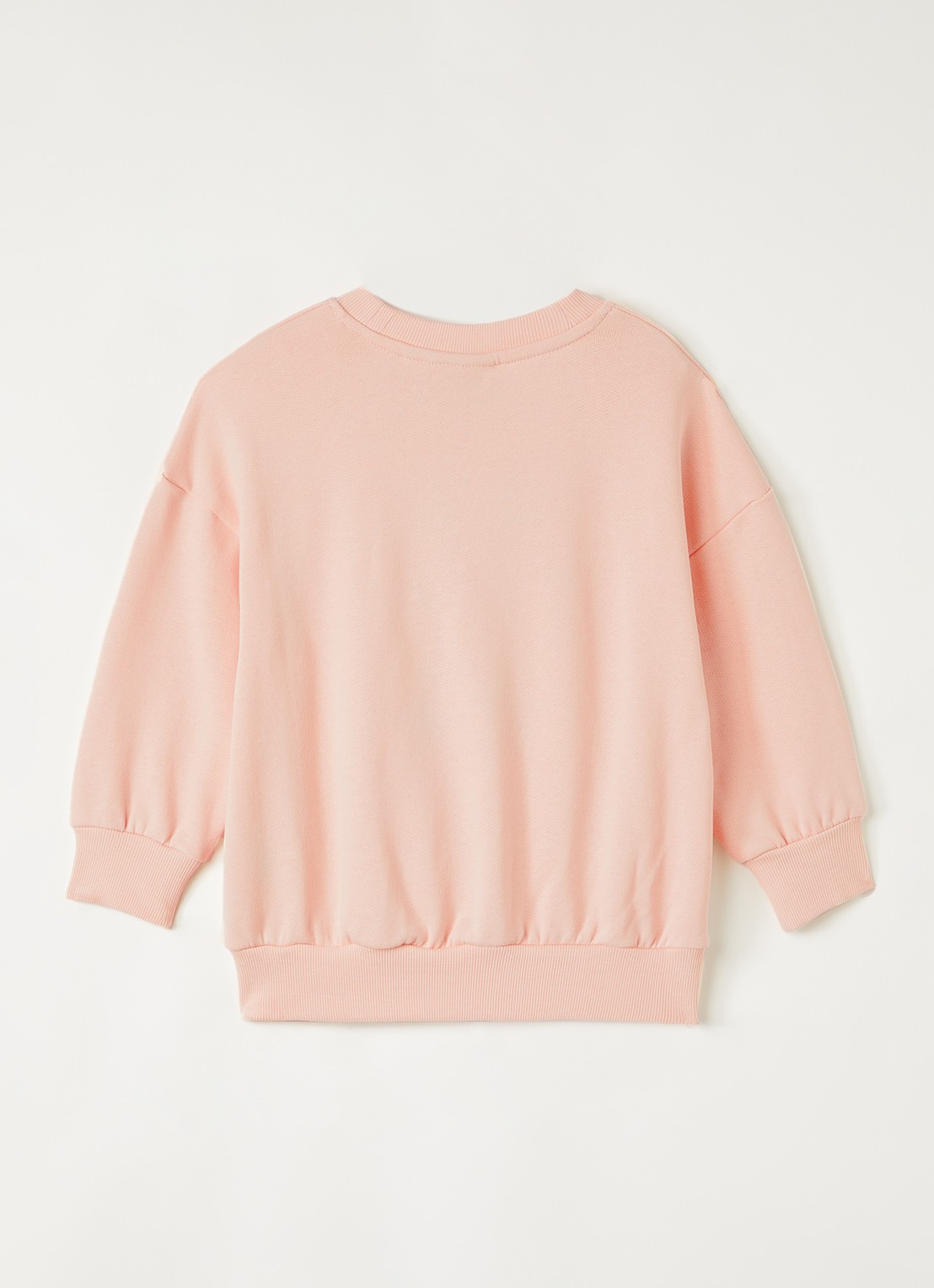 Mini Rodini Heart In Shoes sweater met borduring - detail 7 lichtroze