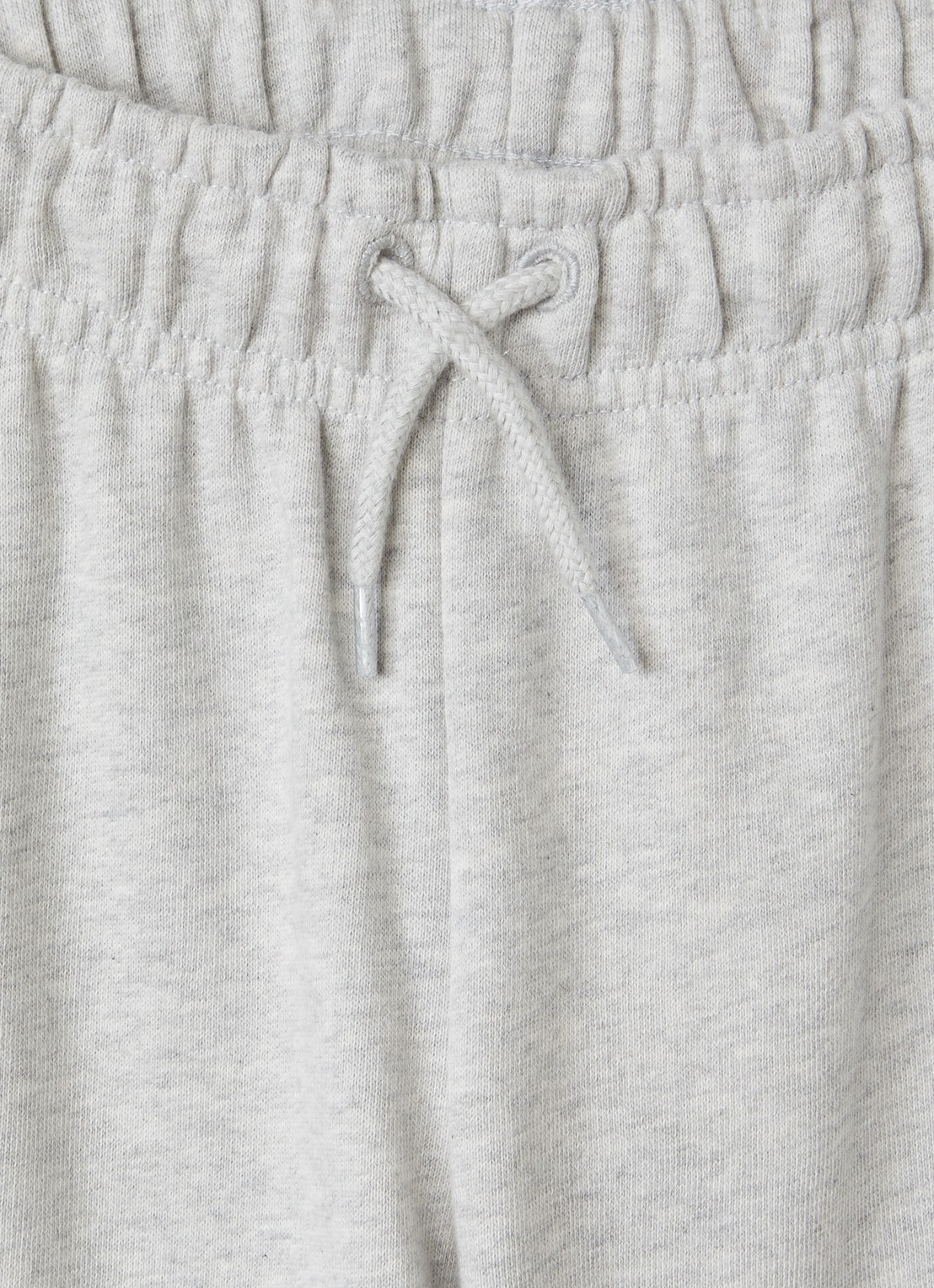 Mini Rodini Planet tapered fit joggingbroek met borduring - detail grijsmele